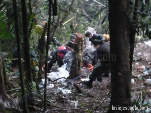 Accidente aéreo MI 17 siglas EVB08114