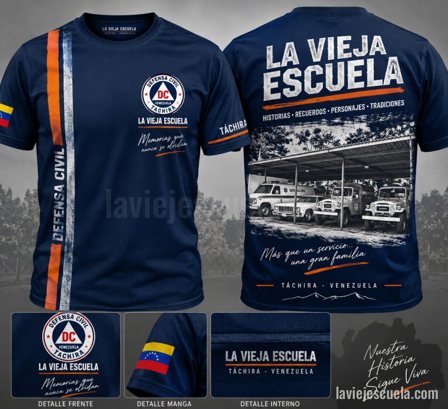 Franela vieja escuela